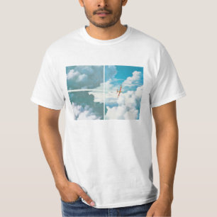 Network Plane in the sky ART T-Shirt