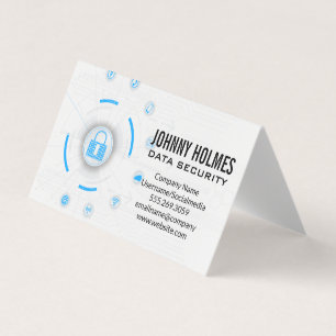 Network Security   Cyber Protection Business Card