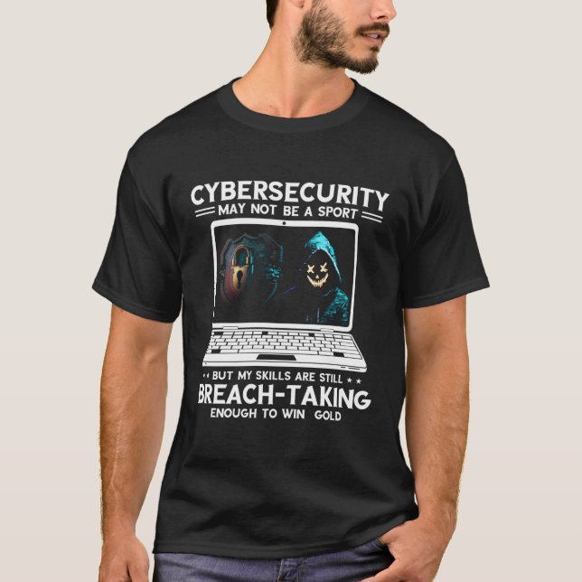 Network Security Specialist And Penetration Tester T-Shirt (Front)