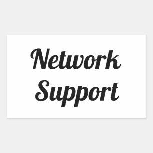 Network support sticker