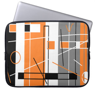 Network System Lines Laptop Computer Sleeve