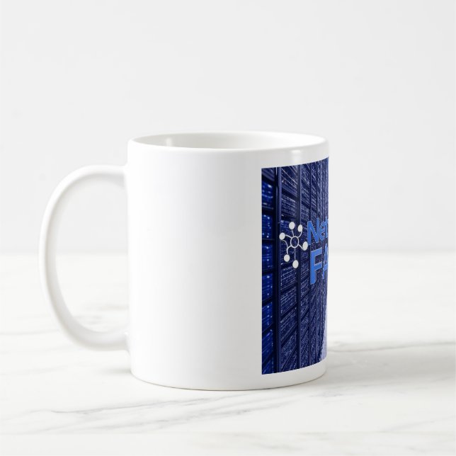 Networking FAQ Coffee Mug (Left)