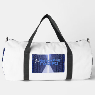 Networking FAQ Duffle Bag