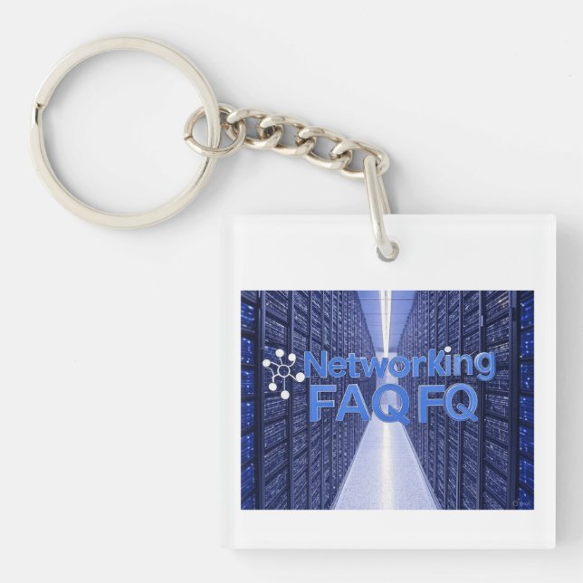 Networking FAQ Key Ring (Front)