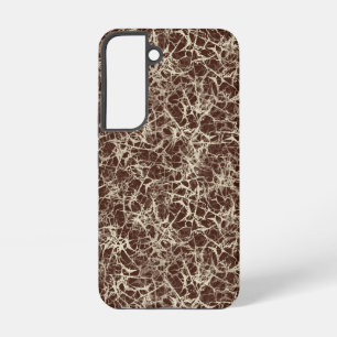 Networking Neurons on Wine Red - seamless pattern. Samsung Galaxy Case