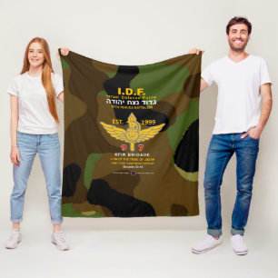 Netzah Yehuda 97th Battalion Fleece Blanket