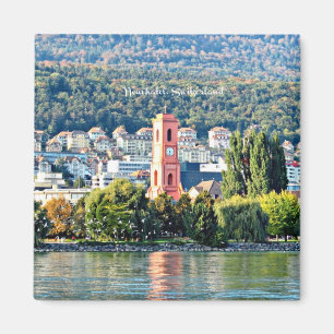 Neuchatel, Switzerland landscape Magnet