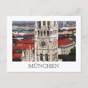Neues Rathaus, Munich Postcard