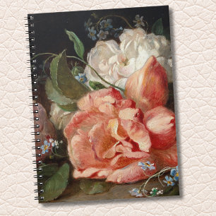 Neugebauer J. A Bouquet of Flowers with Roses...  Notebook
