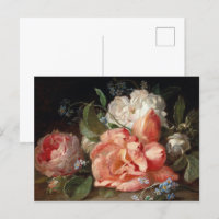 Neugebauer J. A Bouquet of Flowers with Roses...
