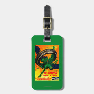 Neumaticos Royal Cord Vintage PosterEurope Luggage Tag