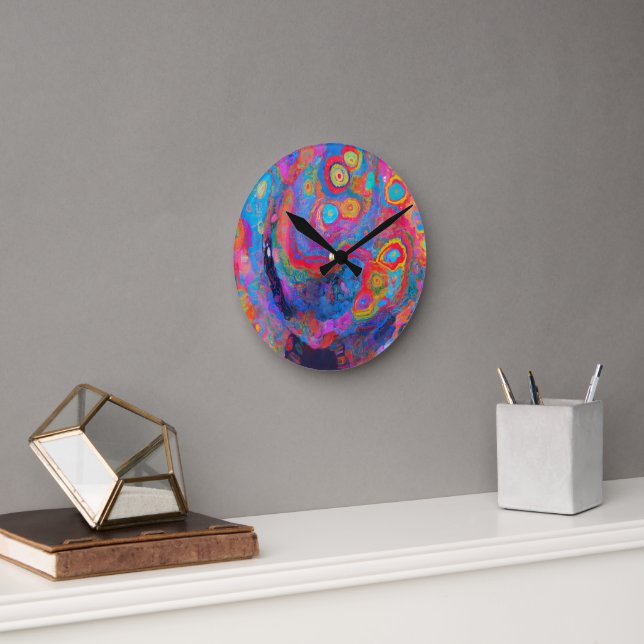 "Neural Firestorm"       Round Clock (Office)