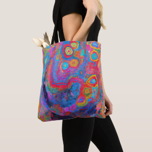 "Neural Firestorm" Tote Bag