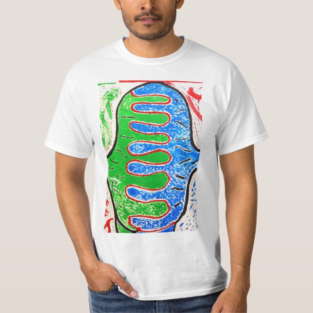 Neural Flow – Abstract Synapse Tee (Front)