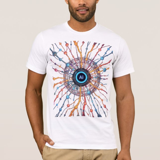 Neural Network Art T-Shirt (Front)