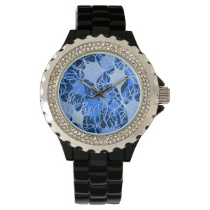 Neural Network Blue Neurons Watch