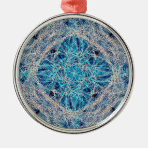 Neural Network Metal Tree Decoration