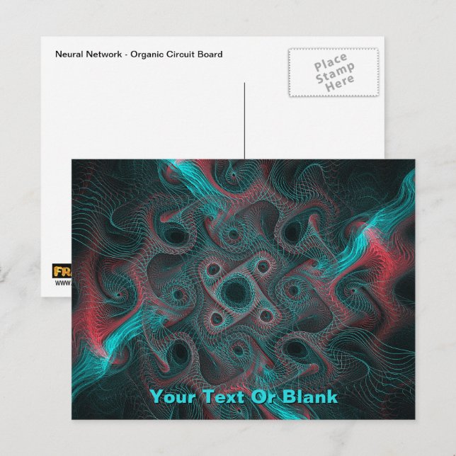 Neural Network Postcard (Front/Back)