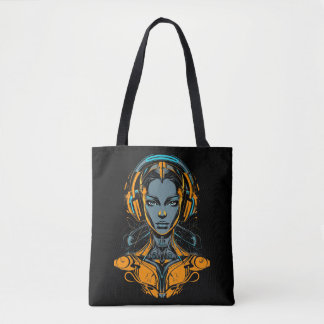 Neural Override Tote Bag