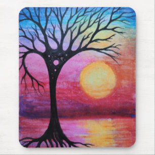 Neural tree  mouse pad