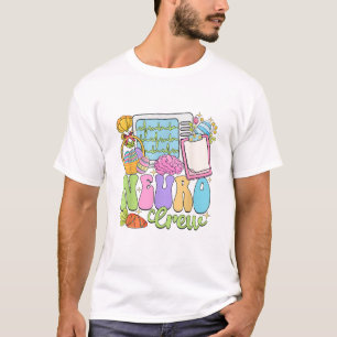 Neuro Crew Happy Easter Day Hoppy Neurology Nurse  T-Shirt