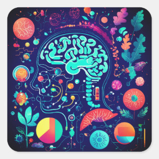 Neuro-Gut Connection Sticker