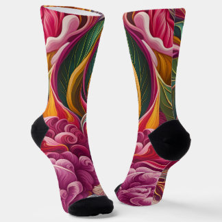 Neuro Hermetica Botanica Socks