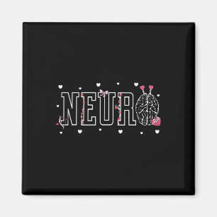 Neuro Nurses Brain Candy Heart Neuroscience Nurse Magnet
