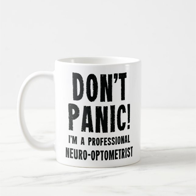 Neuro Optometrist Coffee Mug (Left)