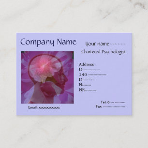 Neuro/psychologist/neurologist business card... card