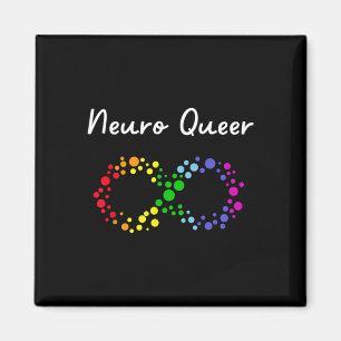 Neuro Queer! Lgbtq Gay Pride! Neurodiverse Autisti Magnet
