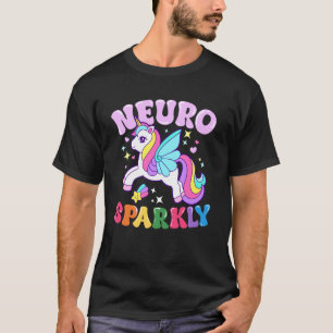 Neuro Sparkly Autism Awareness ADHD Spectrum Neuro T-Shirt