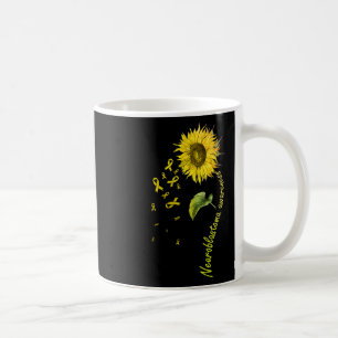 Neuroblastoma Awareness Sunflower  Coffee Mug