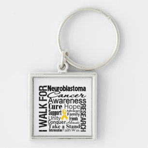 Neuroblastoma Cancer Awareness Walk Key Ring