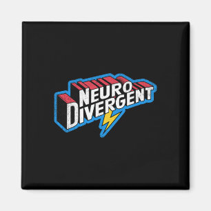 Neurodivergent Adhd Autism Hero Asd Celebrate Neur Magnet