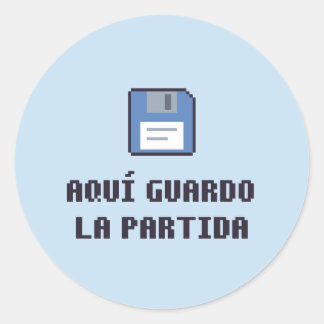 Neurodivergent Catalan Save Point Sticker