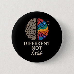 Neurodivergent Pride Adhd Autism Acceptance Other 6 Cm Round Badge