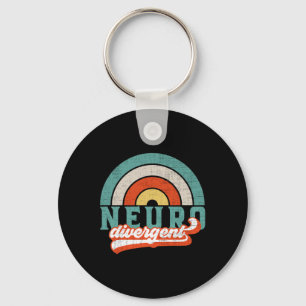 Neurodivergent Pride For Autism Adhd And Asd Aware Key Ring