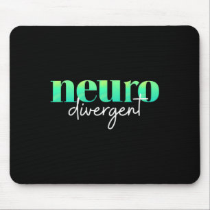 Neurodivergent Pride For Autism Adhd And Asd Aware Mouse Pad