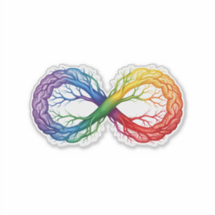Neurodivergent Pride Rainbow Infinity ADHD