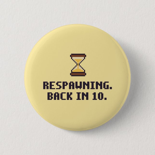 Neurodivergent Respawning Break Button (Front)