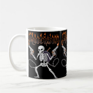 Neurodivergent Skeleton Warrior Classic Mug, 11 oz Coffee Mug