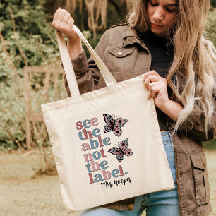 Neurodivergent Special Education Personalized Gift Tote Bag