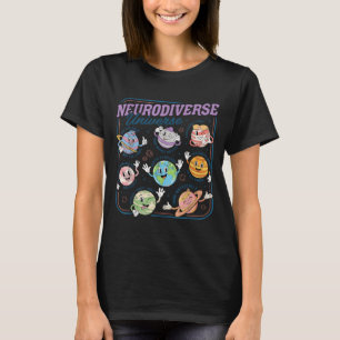 Neurodiverse Universe Neurodiversity Autism T-Shirt