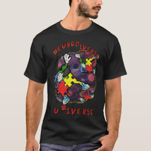 Neurodiverse Universe Neurodiversity Embrace ADHD  T-Shirt