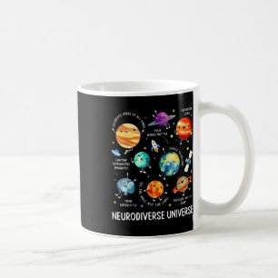 Neurodiverse Universe Planet Autism Awareness Supp Coffee Mug