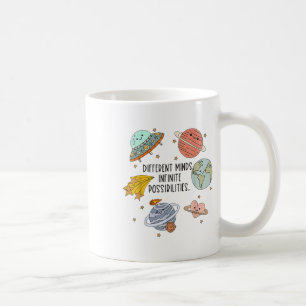 Neurodiverse Universe Planet Autism Awareness Supp Coffee Mug