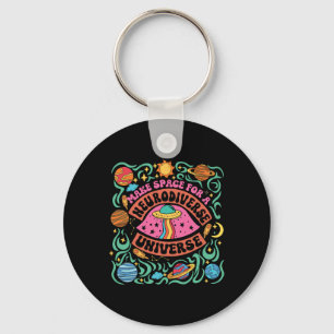 Neurodiverse Universe Special Education Teacher Au Key Ring