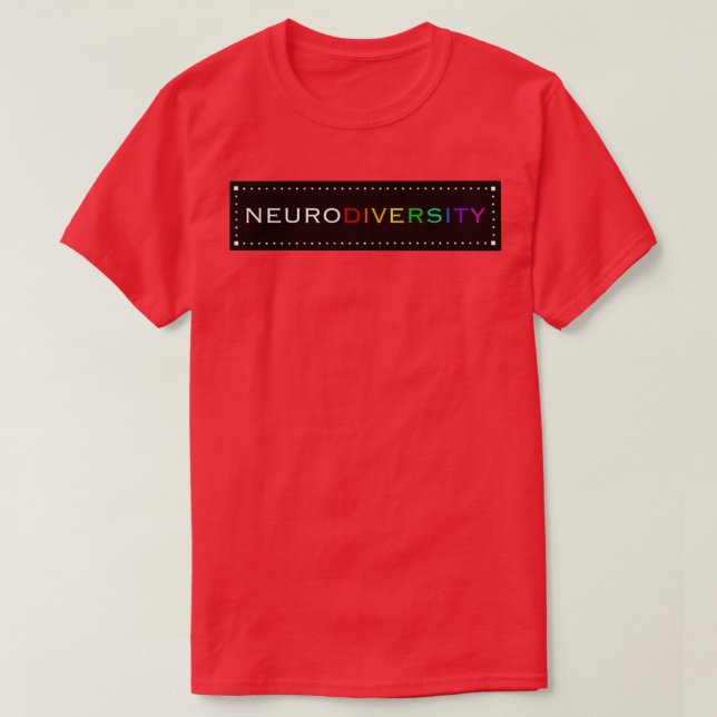 Neurodiversity 26 T-Shirt (Design Front)