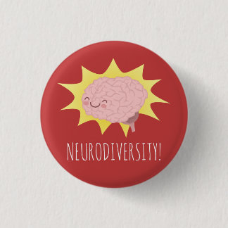 Neurodiversity! 3 Cm Round Badge